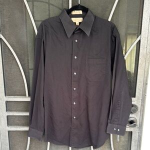 Croft & Barrow Black button down shirt